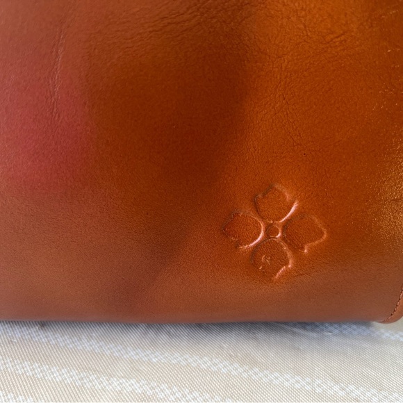 Patricia Nash Rosina Leather Cutout Tooled Shoulder Bag - Picture 13 of 16